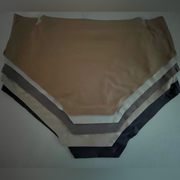 Danskin Super Slim and Thin Laser Cut Tech Sealed No-Show 5 pc Panties Set - Picture 4 of 13